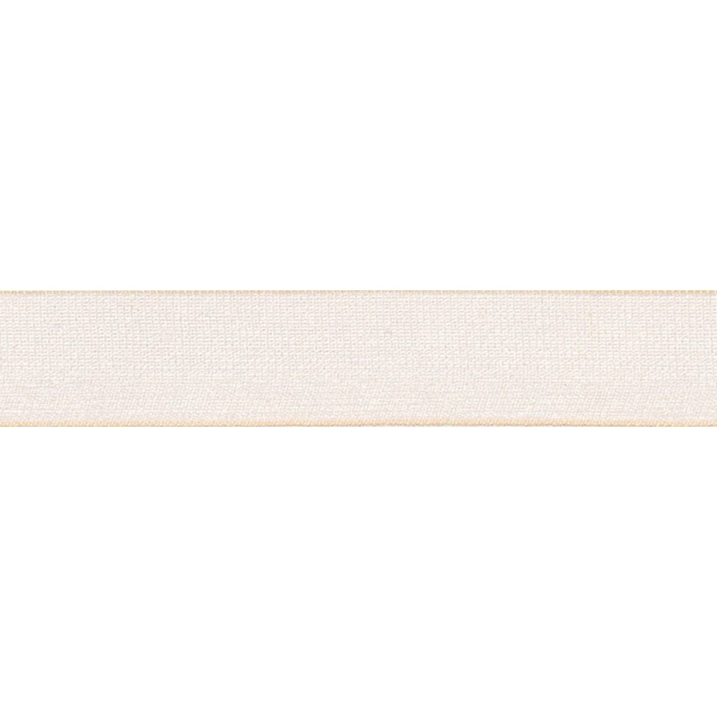 Super Sheer Ribbon: 25mm: Cream. Price per metre.