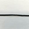 Strung Sequins: 3mm wide: Black. Price per metre.