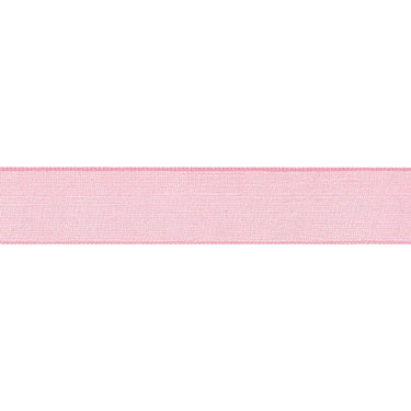 Super Sheer Ribbon: 10mm: Pink. Price per metre.