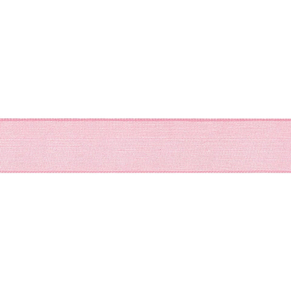 Super Sheer Ribbon: 25mm: Pink. Price per metre.