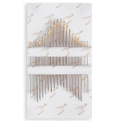 Hand Sewing Needles: Sharps: Gold Eye: Sizes 3-9