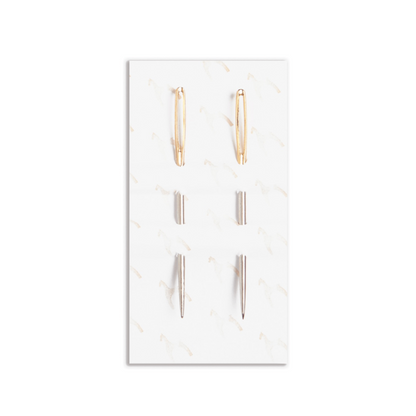 Hand Sewing Needles: Wool: Gold Eye: Size 16