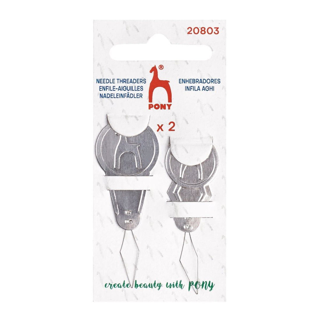 Pony Needles Needle Threader: Pack of 2  - The Sewing Studio