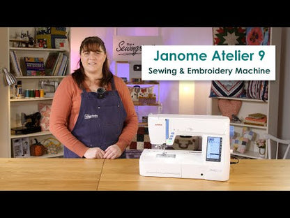Janome Atelier 9 Sewing and Embroidery Machine