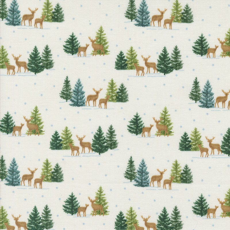 Quilting Treasures Fabric Moda Woodland Winter  - The Sewing Studio