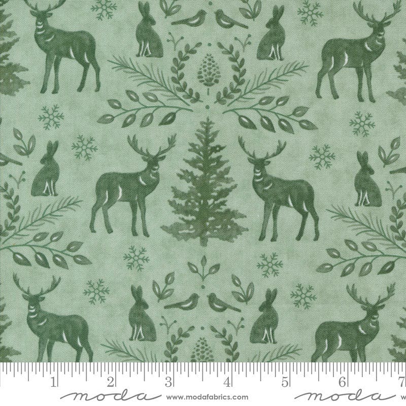 Quilting Treasures Fabric Moda Woodland Winter  - The Sewing Studio