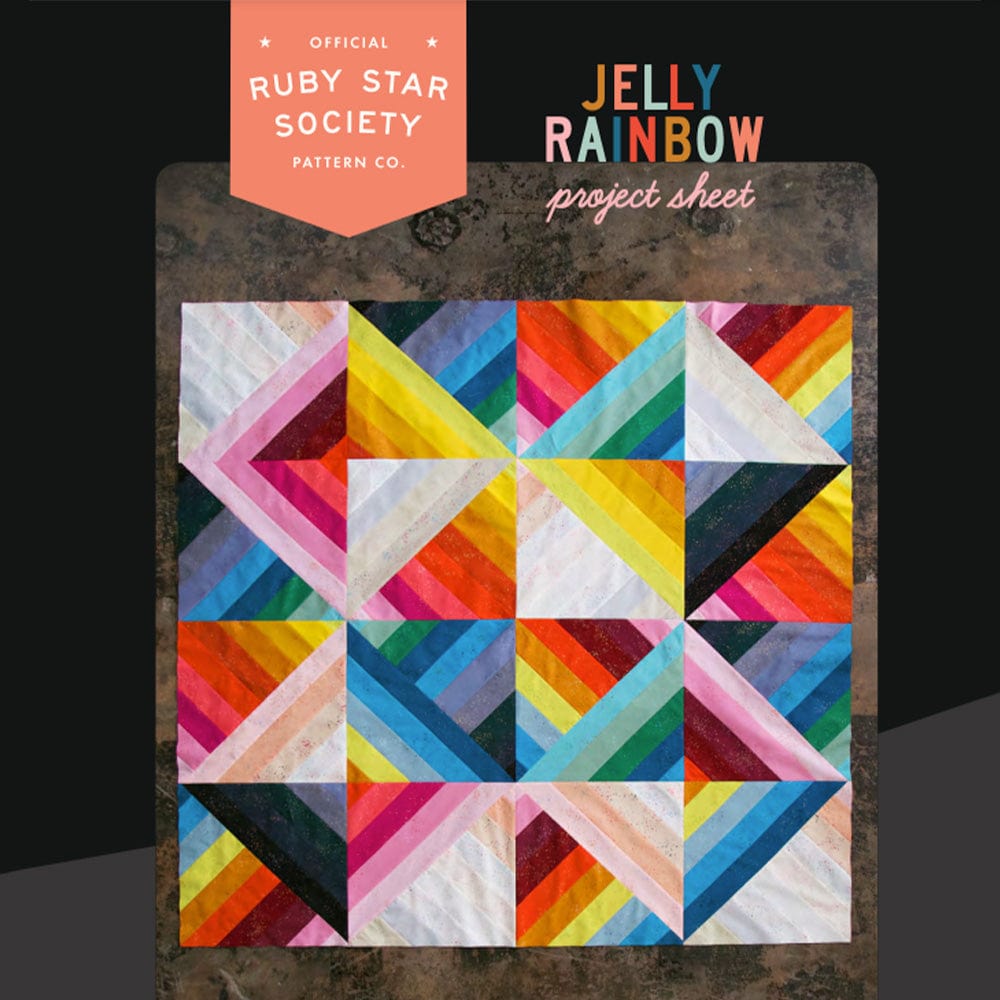 Ruby Star Society Download Free Pattern: Jelly Rainbow  - The Sewing Studio