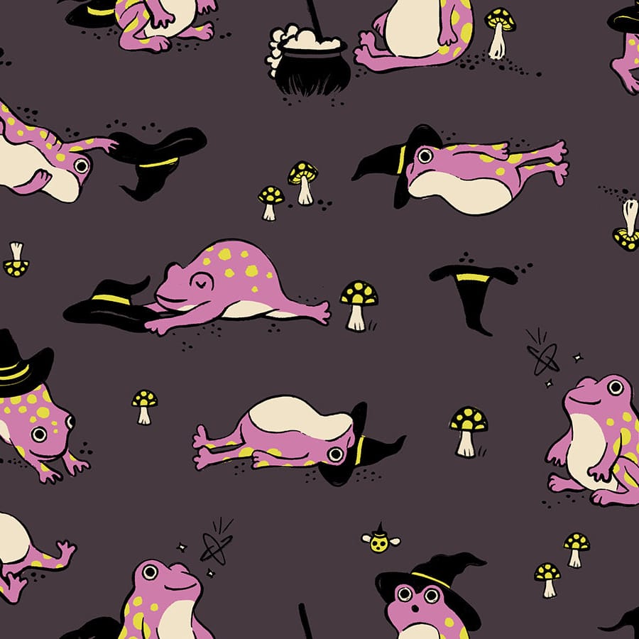 Brown Halloween Ruby Star Society Fabric Ruby Star Society Freaky Familiars - The Sewing Studio
