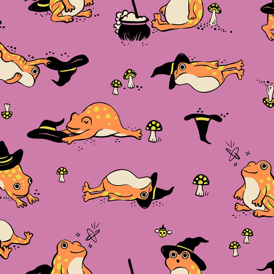 Purple Halloween Ruby Star Society Fabric Ruby Star Society Freaky Familiars - The Sewing Studio