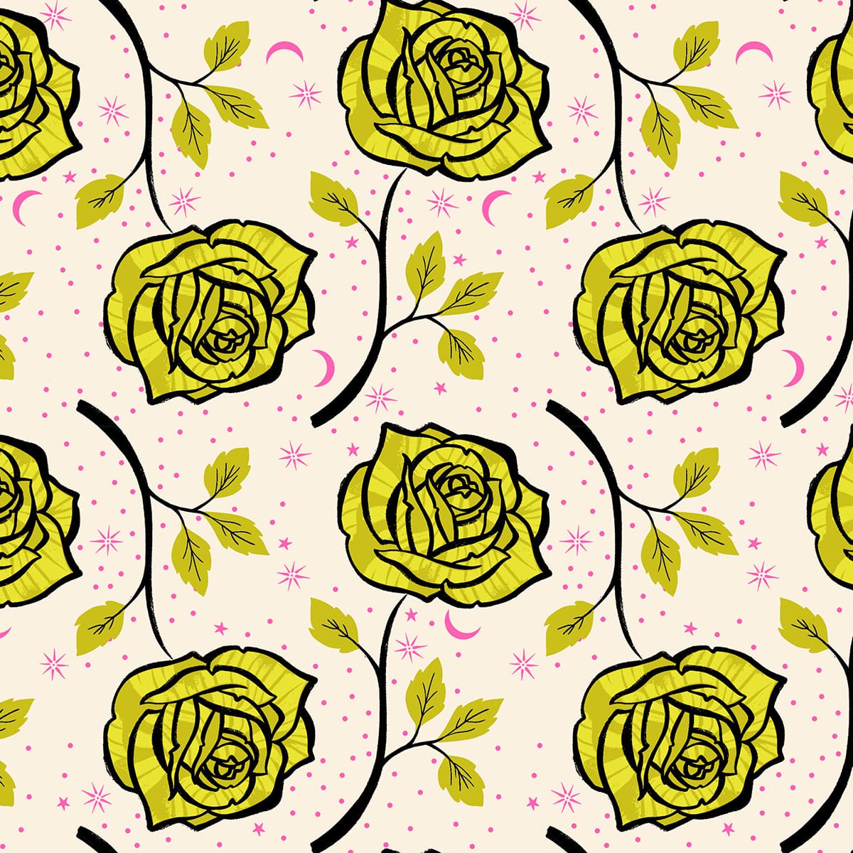 Yellow Novelty Ruby Star Society Fabric Ruby Star Society Ink Shop - The Sewing Studio