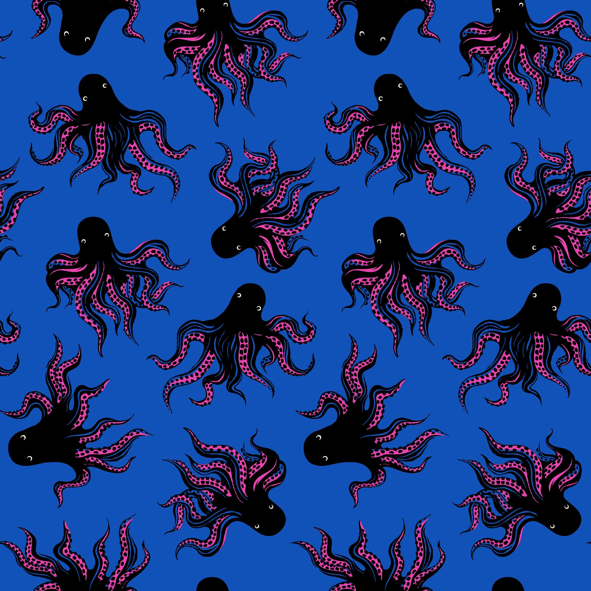 Blue Novelty Ruby Star Society Fabric Ruby Star Society Ink Shop Canvas - The Sewing Studio