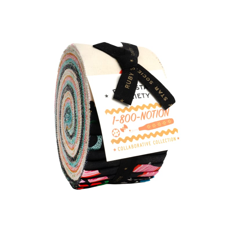 Ruby Star Society Fabric Pre Cuts Ruby Star Society 1-800-Notion Jelly Roll - The Sewing Studio