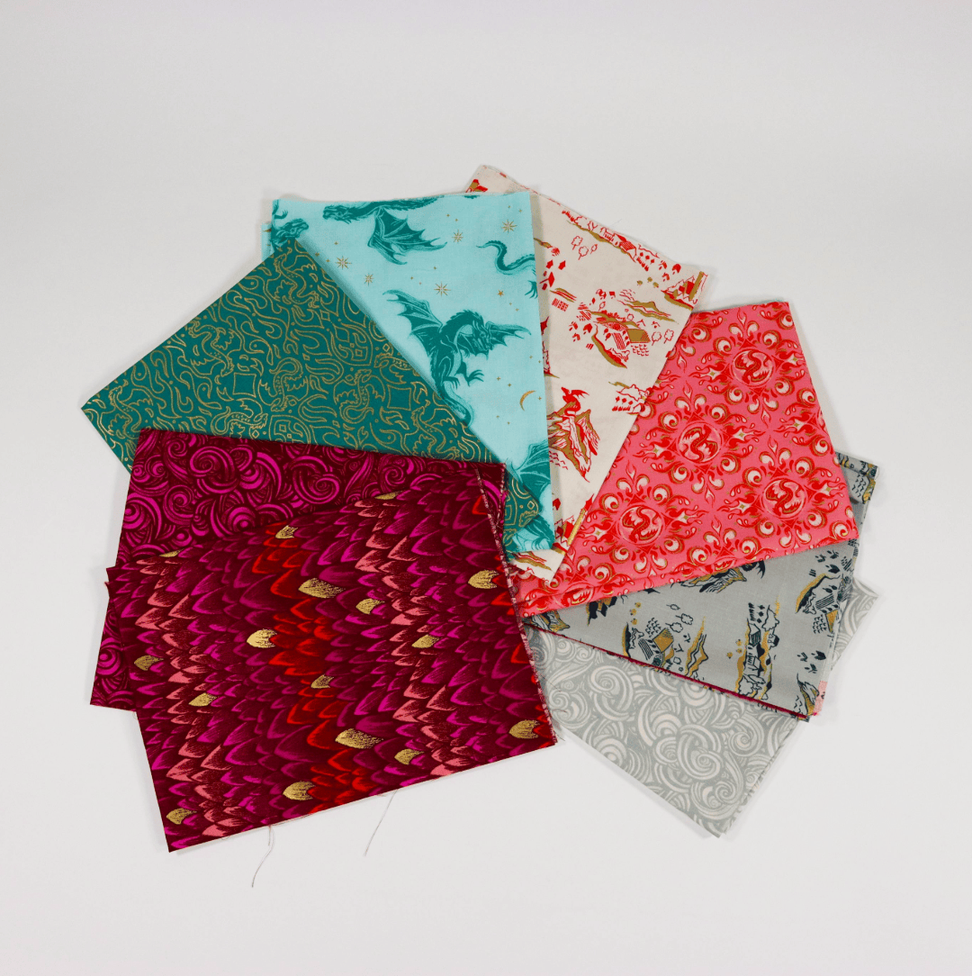 Ruby Star Society Fabric Pre Cuts Ruby Star Society Fire Glow 8 Piece Fat Quarter Bundle - The Sewing Studio