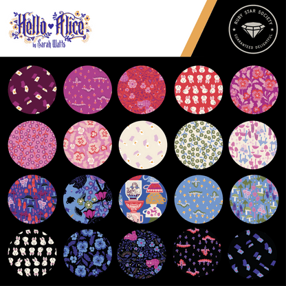 Ruby Star Society Fabric Pre Cuts Ruby Star Society Hello Alice Mini Charm  - The Sewing Studio