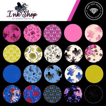 Ruby Star Society Fabric Pre Cuts Ruby Star Society Ink Shop Layer Cake - The Sewing Studio