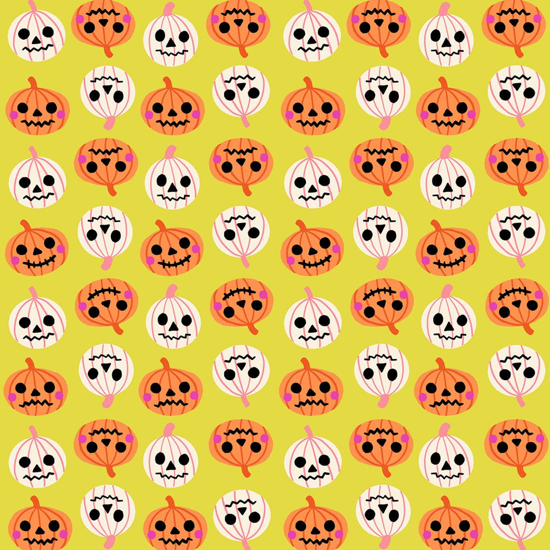 Yellow Halloween Ruby Star Society Fabric Ruby Star Society Freaky Familiars - The Sewing Studio
