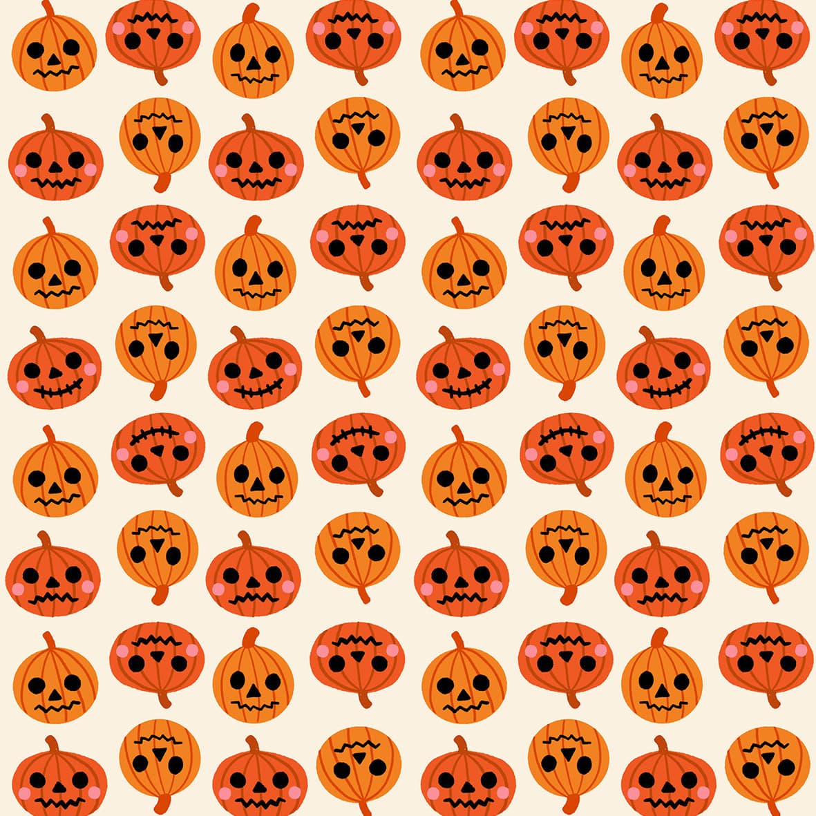 Orange Halloween Ruby Star Society Fabric Ruby Star Society Freaky Familiars - The Sewing Studio