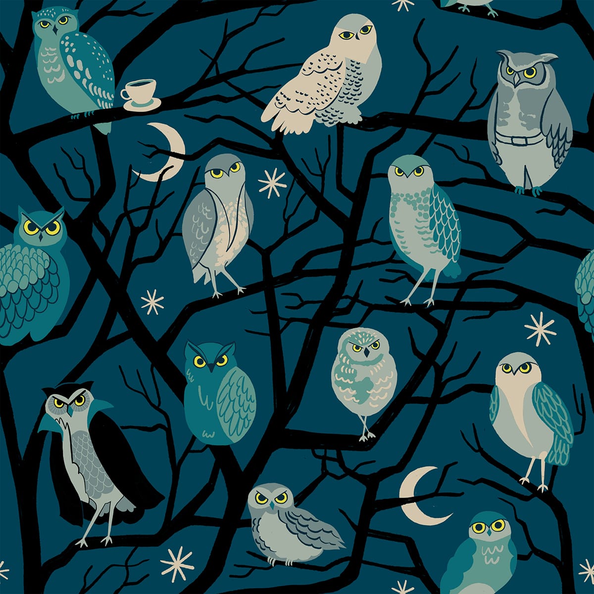 Green Halloween Ruby Star Society Fabric Ruby Star Society Freaky Familiars - The Sewing Studio