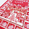 Makower Scandi Advent Calendar Fabric Panel 24X44 Inch