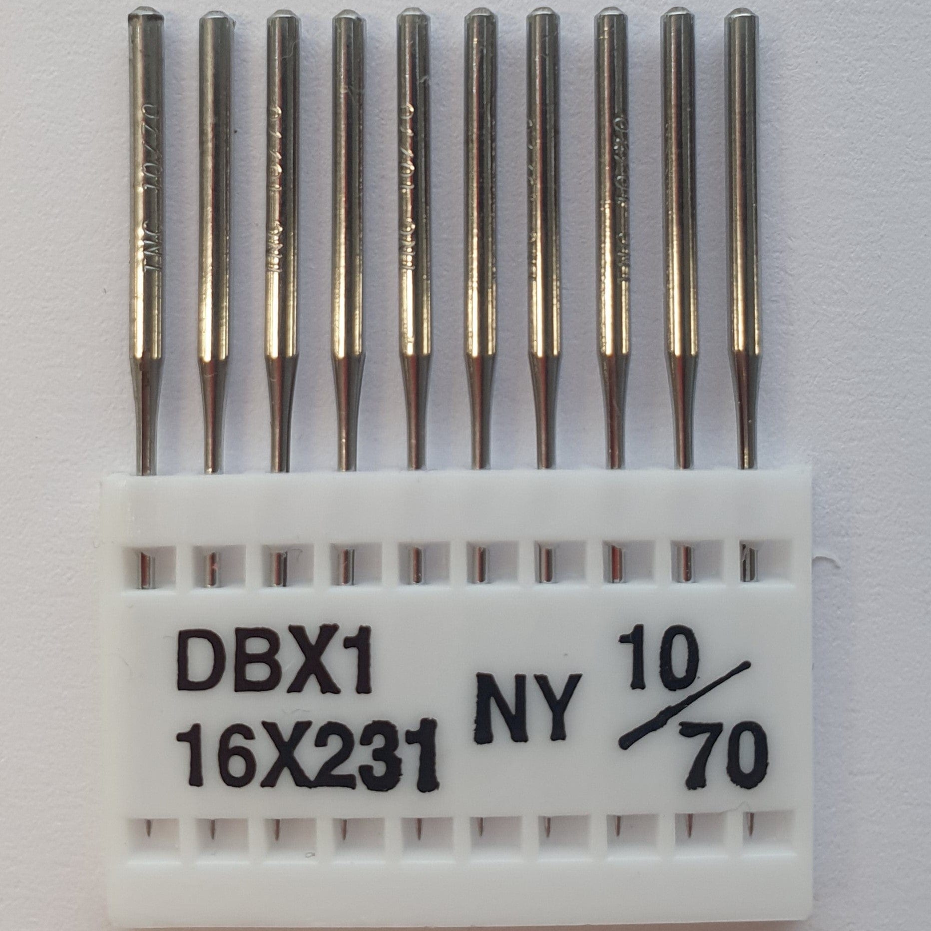 Schmetz Machine Needles Industrial Sewing Machine Needles Regular 16x231 Size 70/10 Pack of 10  - The Sewing Studio