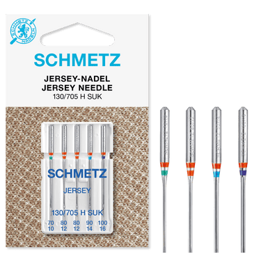 Schmetz Machine Needles Schmetz Sewing Machine Needles: Jersey Assorted. Pack of 5 needles.  - The Sewing Studio for sale UK - The Sewing Studio