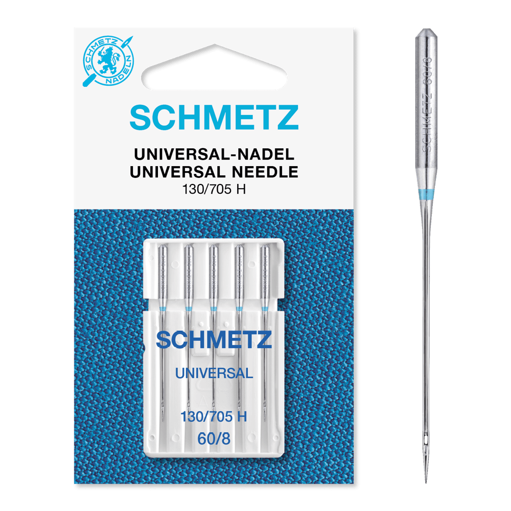 Schmetz Machine Needles Schmetz Sewing Machine Needles Universal Size 60/8 Pack of 5  - The Sewing Studio