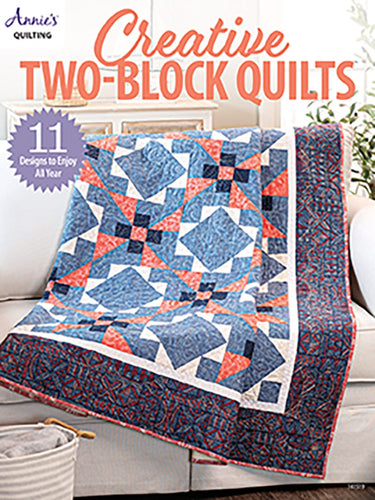Search Press Books Creative Two-Block Quilts Book  - The Sewing Studio for sale UK - The Sewing Studio