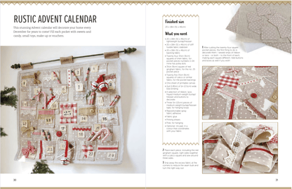 Search Press Books Half Yard Winter Collection Book  - The Sewing Studio