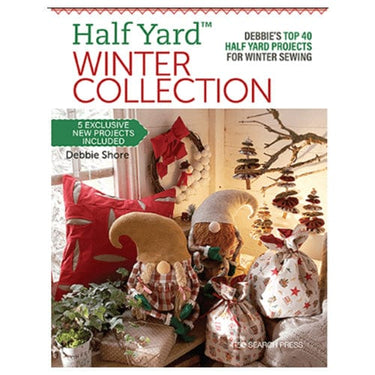 Search Press Books Half Yard Winter Collection Book  - The Sewing Studio for sale UK - The Sewing Studio