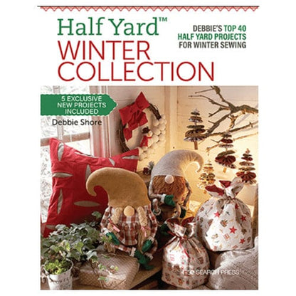 Search Press Books Half Yard Winter Collection Book  - The Sewing Studio