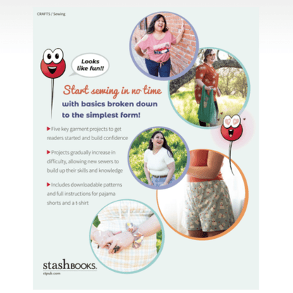 Search Press Books Professor Pincushion's Beginner Guide to Sewing Book  - The Sewing Studio