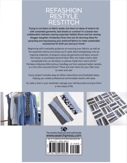 Search Press Books Refashion, Restyle, Restitch Book  - The Sewing Studio