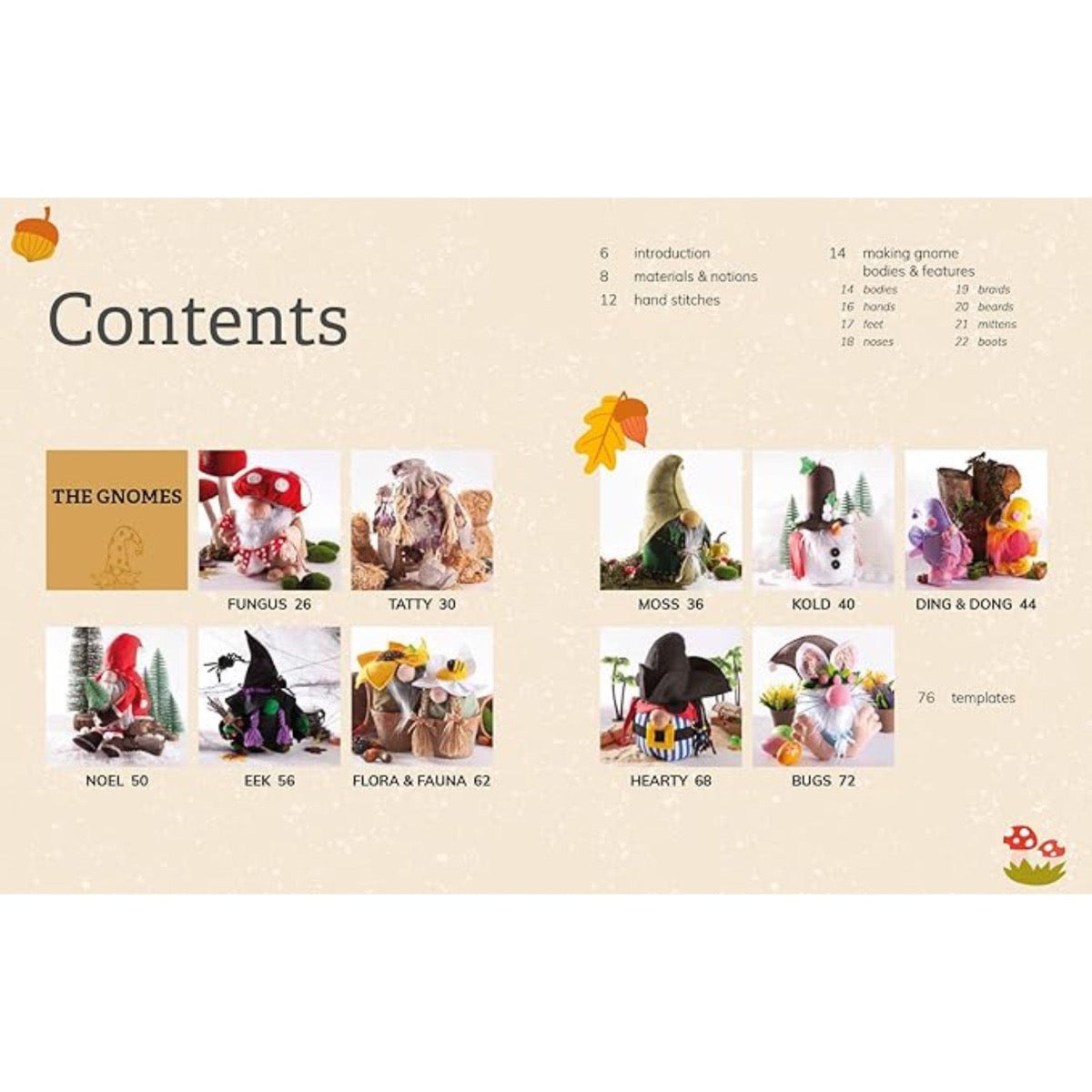 Search Press Books Sew Gnomes: 12 magical friends to stitch by Debbie Shore  - The Sewing Studio
