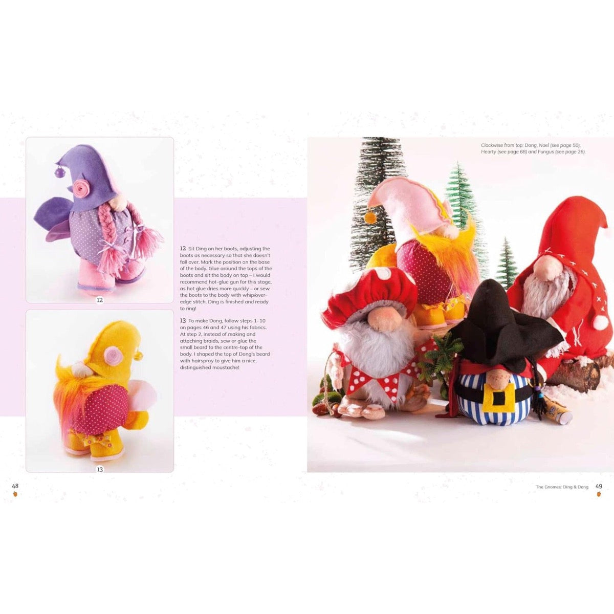 Search Press Books Sew Gnomes: 12 magical friends to stitch by Debbie Shore  - The Sewing Studio