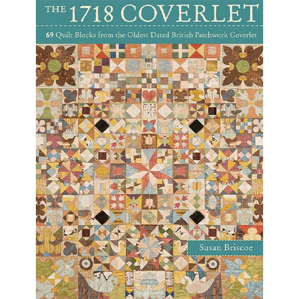 Search Press Books The 1718 Coverlet Book By Susan Briscoe  - The Sewing Studio