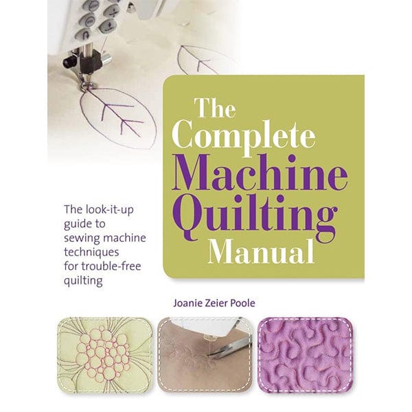 Search Press Books The Complete Machine Quilting Manual Book  - The Sewing Studio