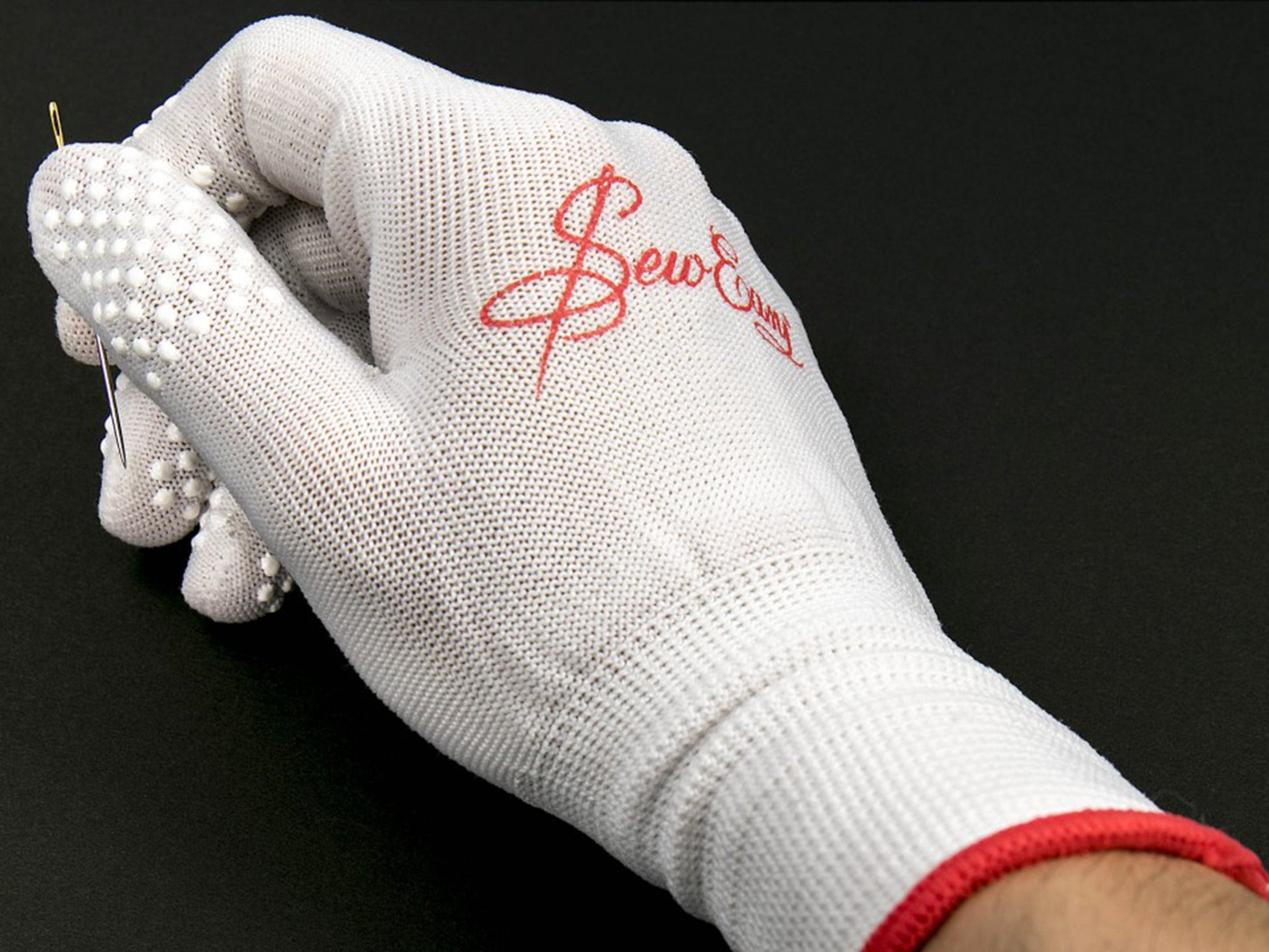 Sew Easy Craft Accessories Quilting Gloves with Gripping: small to medium size  - The Sewing Studio