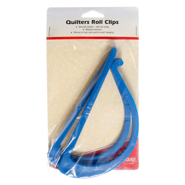 Sew Easy Quilting Accessories Quilters Roll Clips (2 pack)  - The Sewing Studio