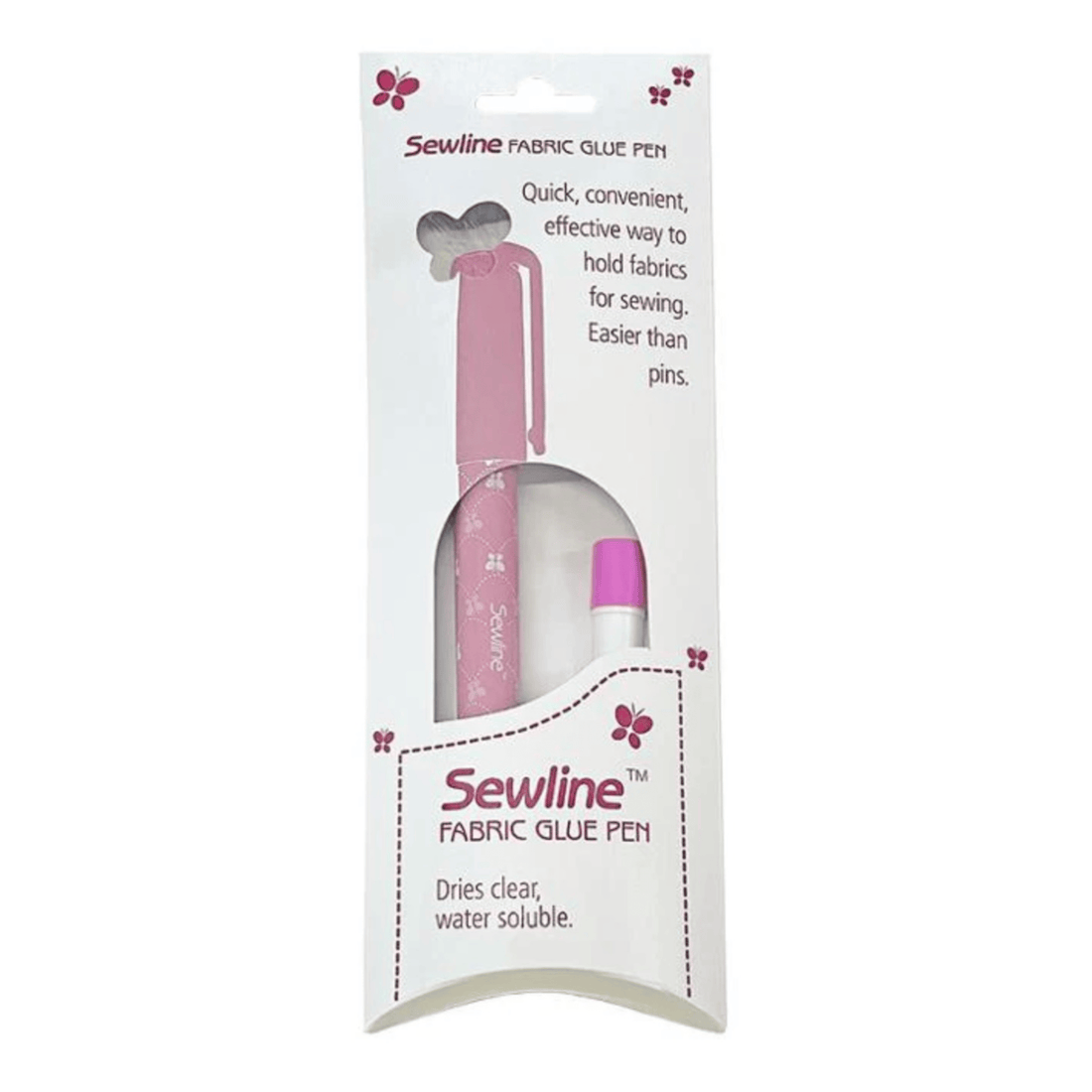 Sewline Water Soluble Glue Marker & Blue Refill