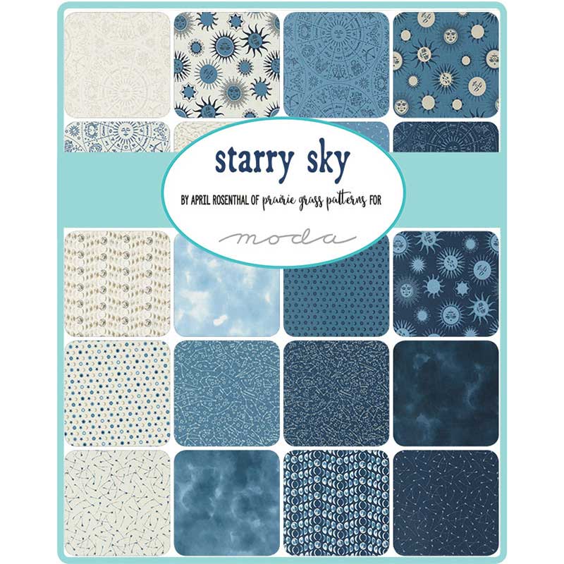 Moda Starry Sky Charm Pack 24160PP Swatch Image