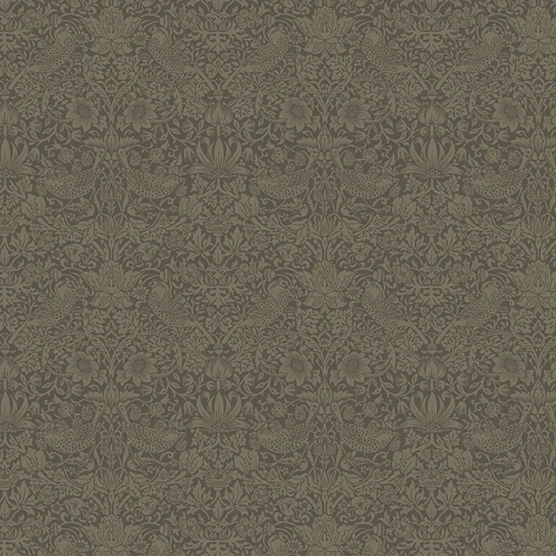 Brown Blender Stof Fabric Morris & Co The Trellis Palette Fabric - The Sewing Studio