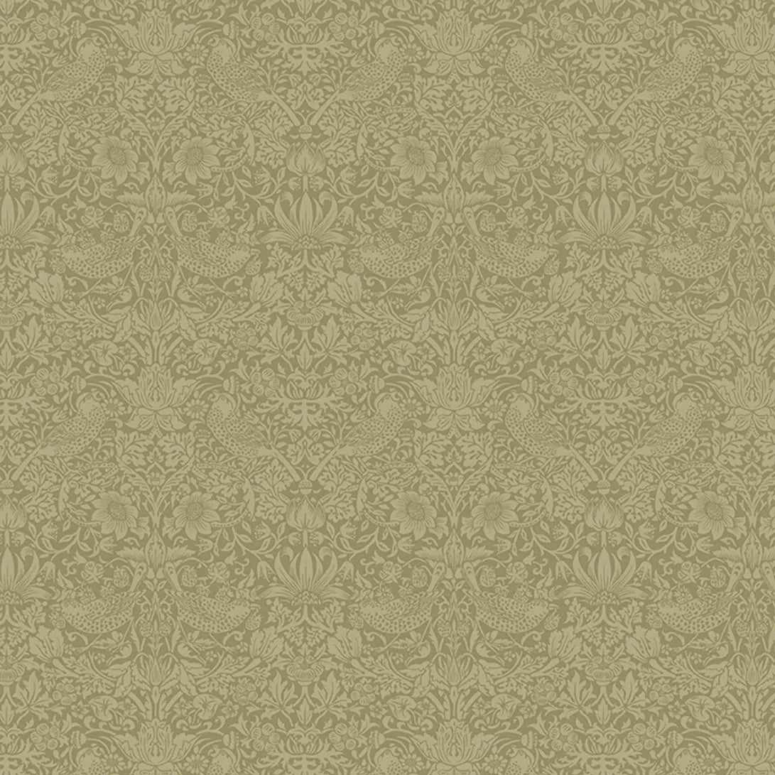Green Blender Stof Fabric Morris & Co The Trellis Palette Fabric - The Sewing Studio