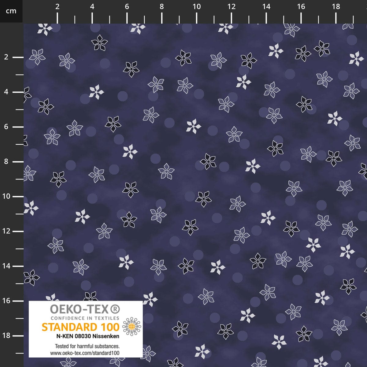 Stof Fabric Stof Frosty Snowflake  - The Sewing Studio