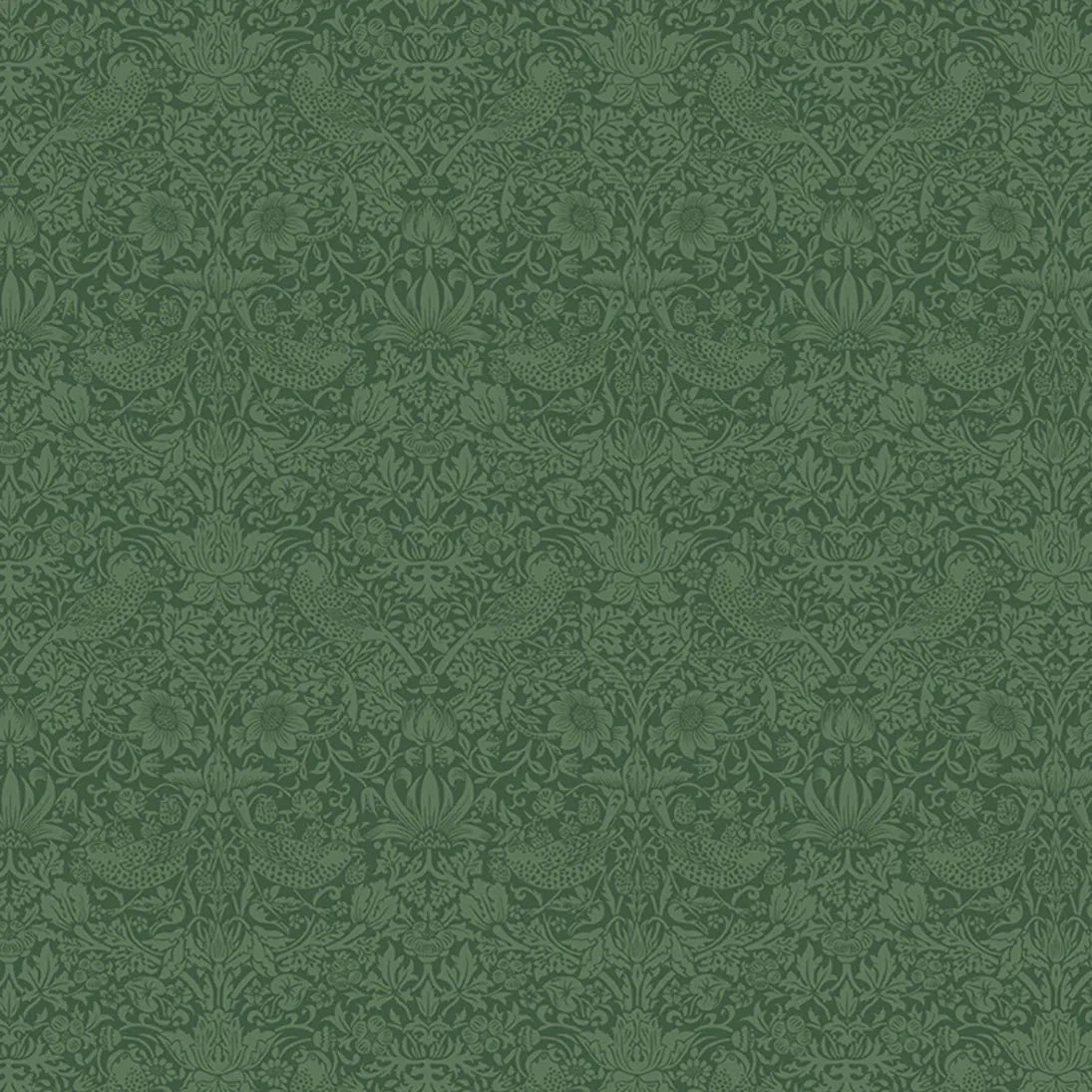 Green Blender Stof Fabric Morris & Co The Trellis Palette Fabric - The Sewing Studio