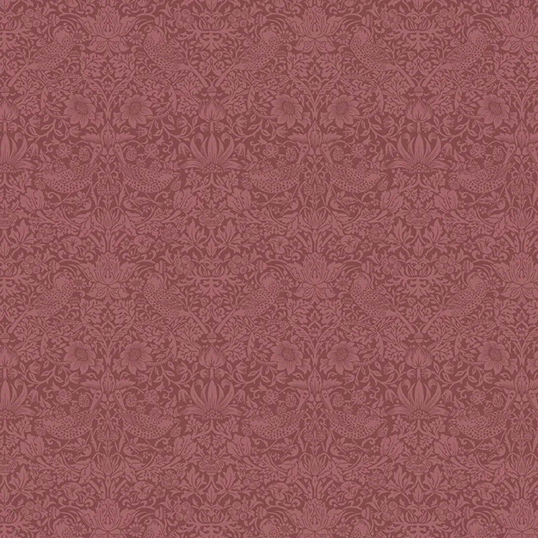 Red Blender Stof Fabric Morris & Co The Trellis Palette Fabric - The Sewing Studio