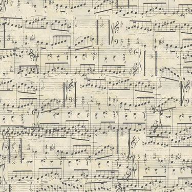 Stoff My Classic Songs Musical Fabric 4502-597 Main Image