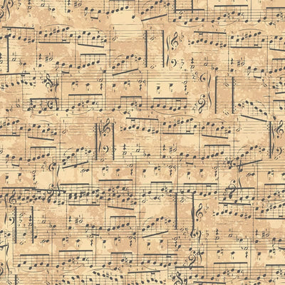 Stof My Classic Songs Musical Fabric 4502-598