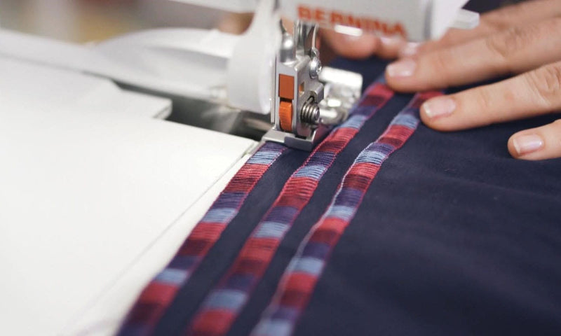 Flatlock Stitching and Decorative Edges