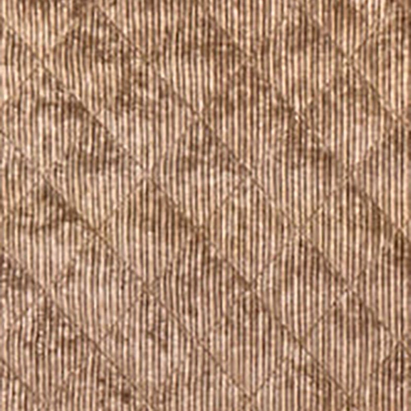Brown Extra Wide, Plain Telio Fabric Groove Dye Quilted Corduroy Fabric 58" Wide in Caramel - The Sewing Studio