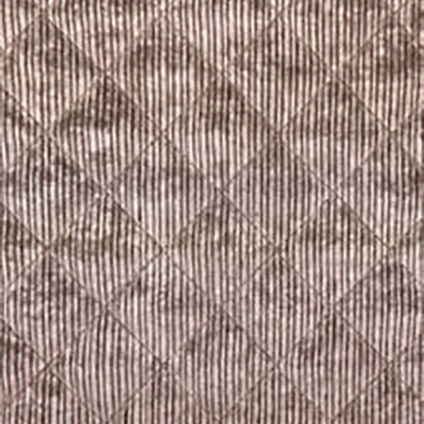 Creams and Naturals Extra Wide, Plain Telio Fabric Groove Dye Quilted Corduroy Fabric 58" Wide in Taupe - The Sewing Studio